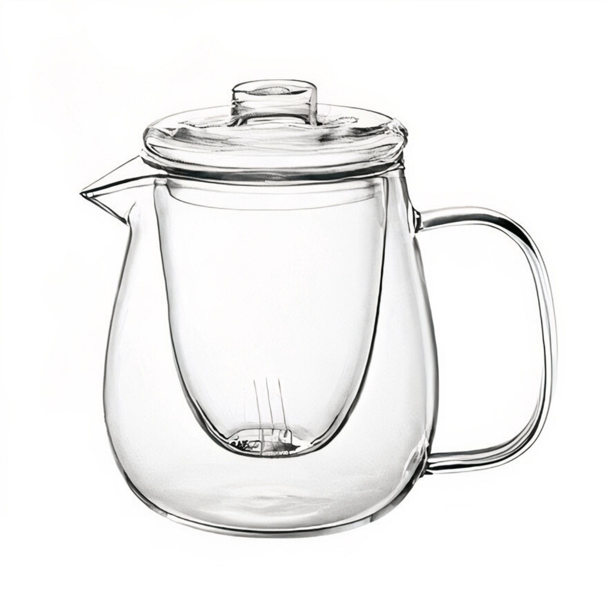 Glass Tea Infuser Teapot 600 ml - Modern Hustle Marketplace