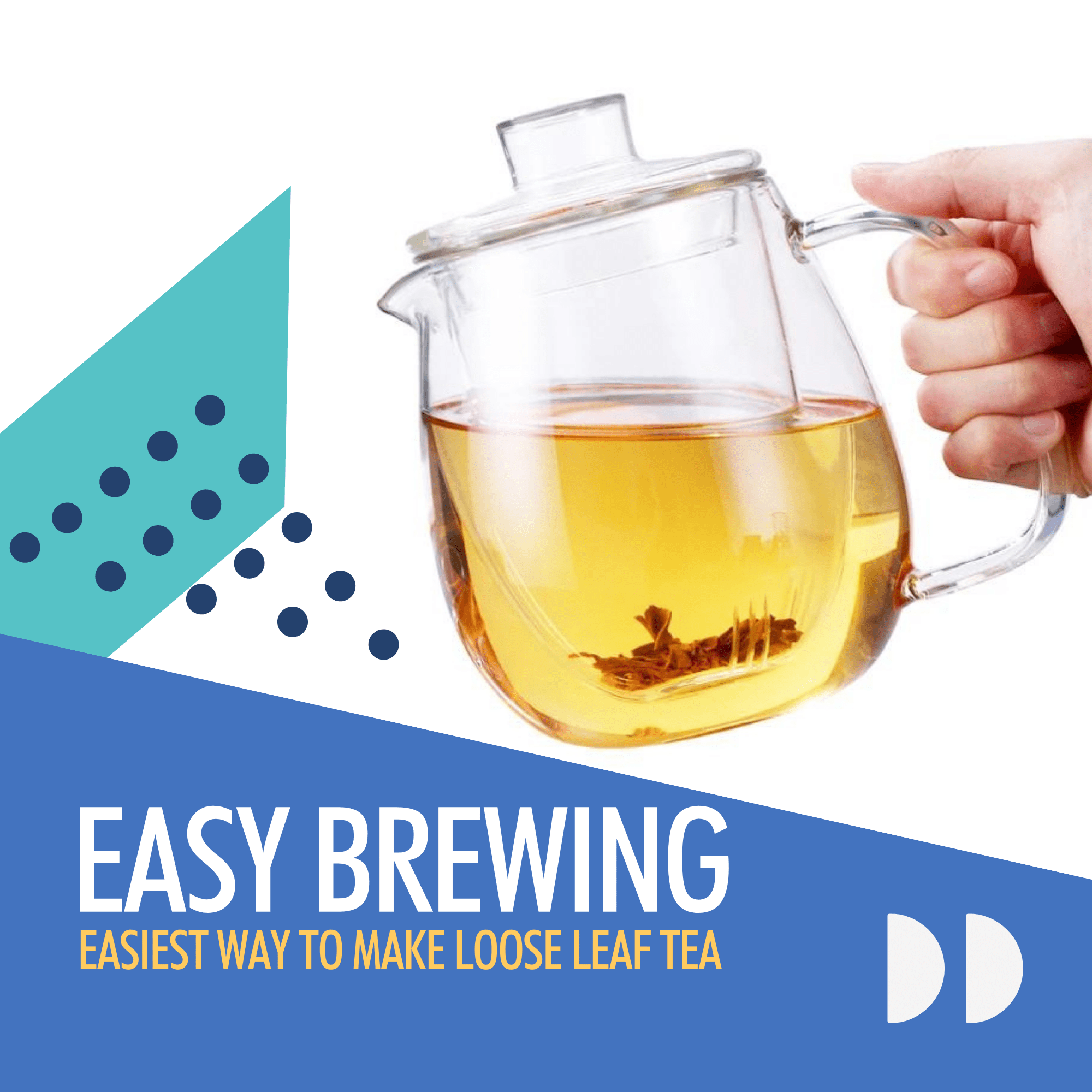Glass Tea Infuser Teapot 600 ml - Modern Hustle Marketplace