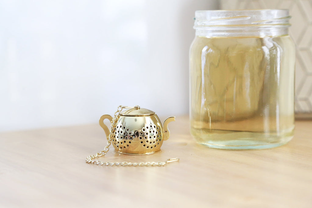 Gold Teapot Tea Infuser - Modern Hustle Marketplace