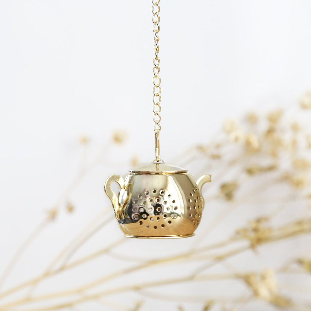 Gold Teapot Tea Infuser - Modern Hustle Marketplace