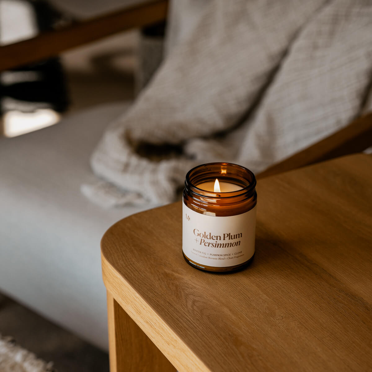 Golden Plum + Persimmon Candle - Modern Hustle Marketplace
