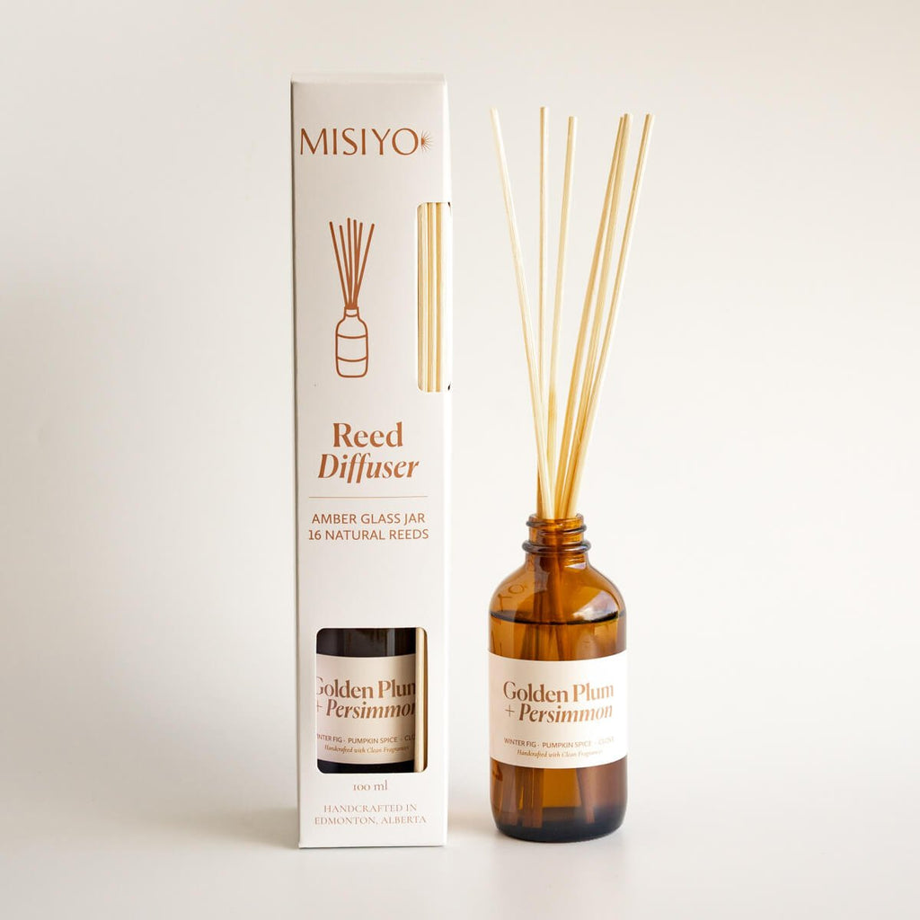 Golden Plum + Persimmon Reed Diffuser - Modern Hustle Marketplace