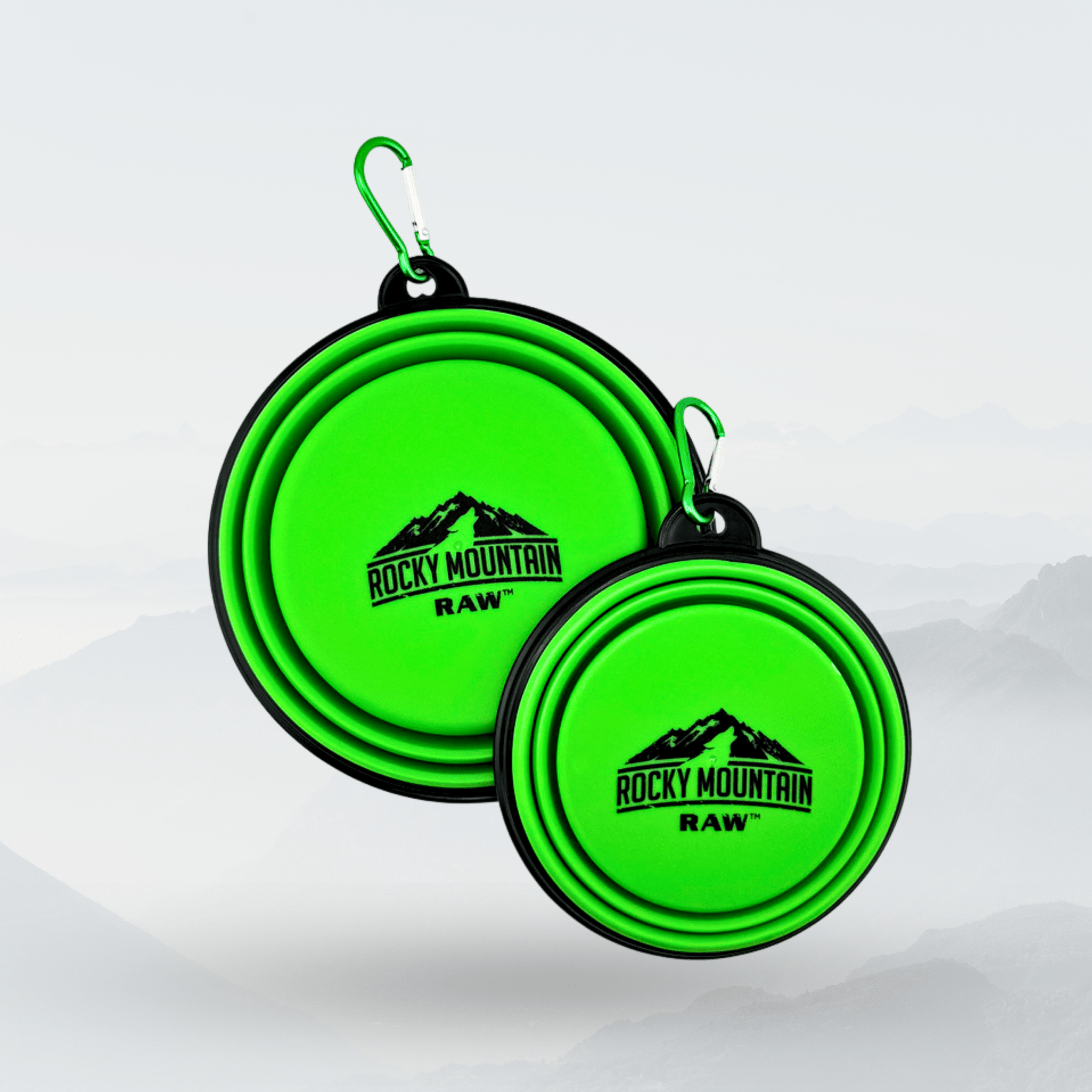 Green Foldable Dog Bowl - Modern Hustle Marketplace