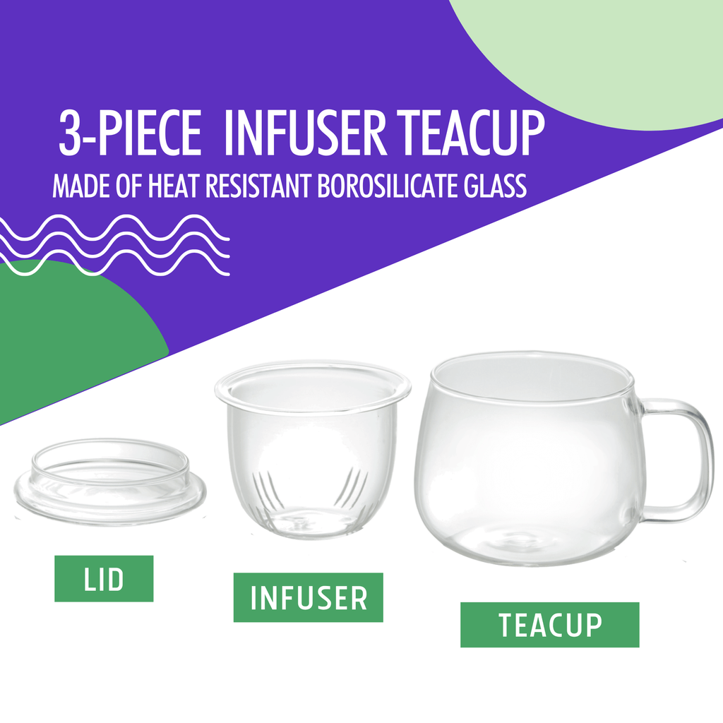 Green Loose Tea & Infusion Teacup Gift Set - Modern Hustle Marketplace