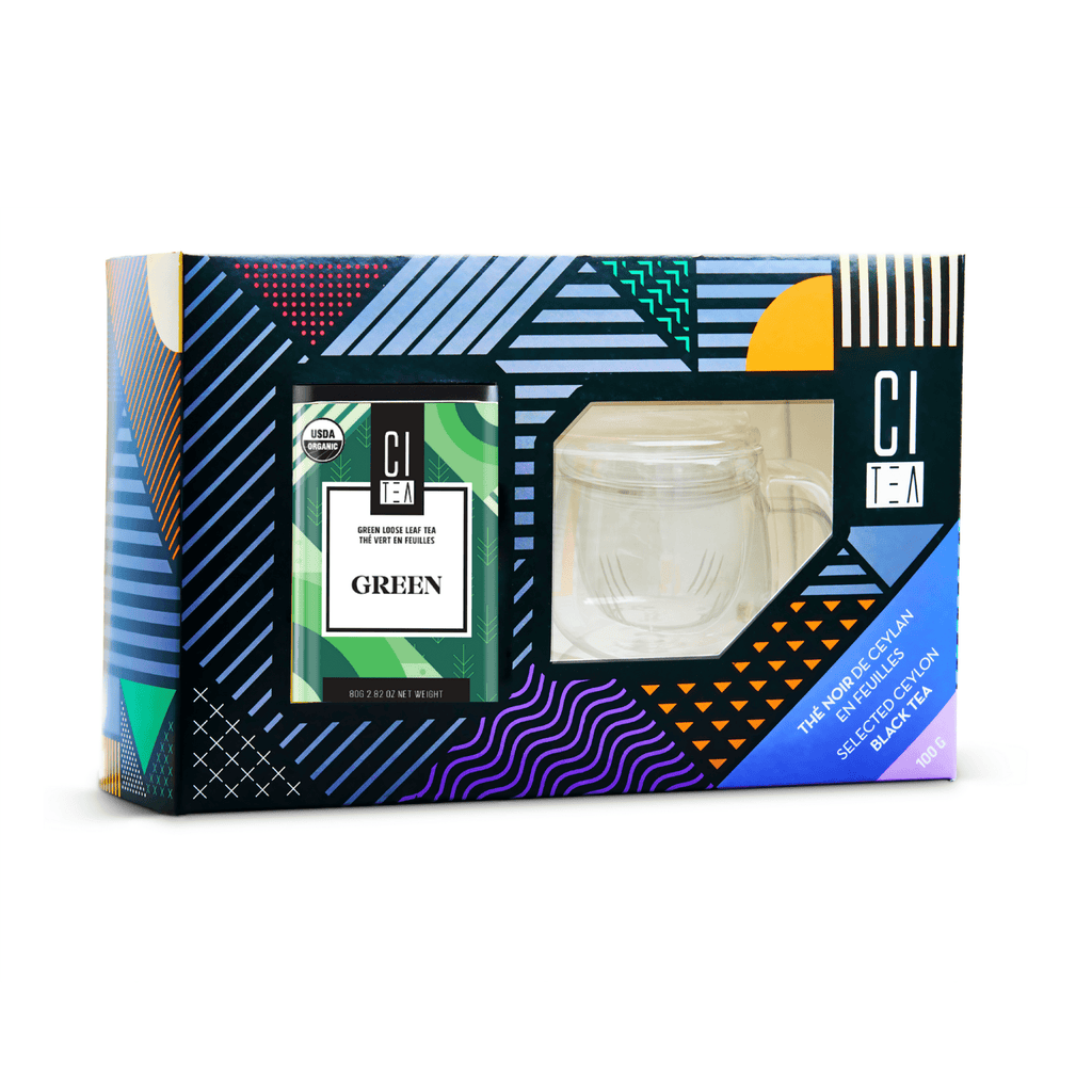 Green Loose Tea & Infusion Teacup Gift Set - Modern Hustle Marketplace