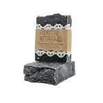 Handmade Charcoal Soap - Black Soap - Farmstead Naturals - Modern Hustle Marketplace