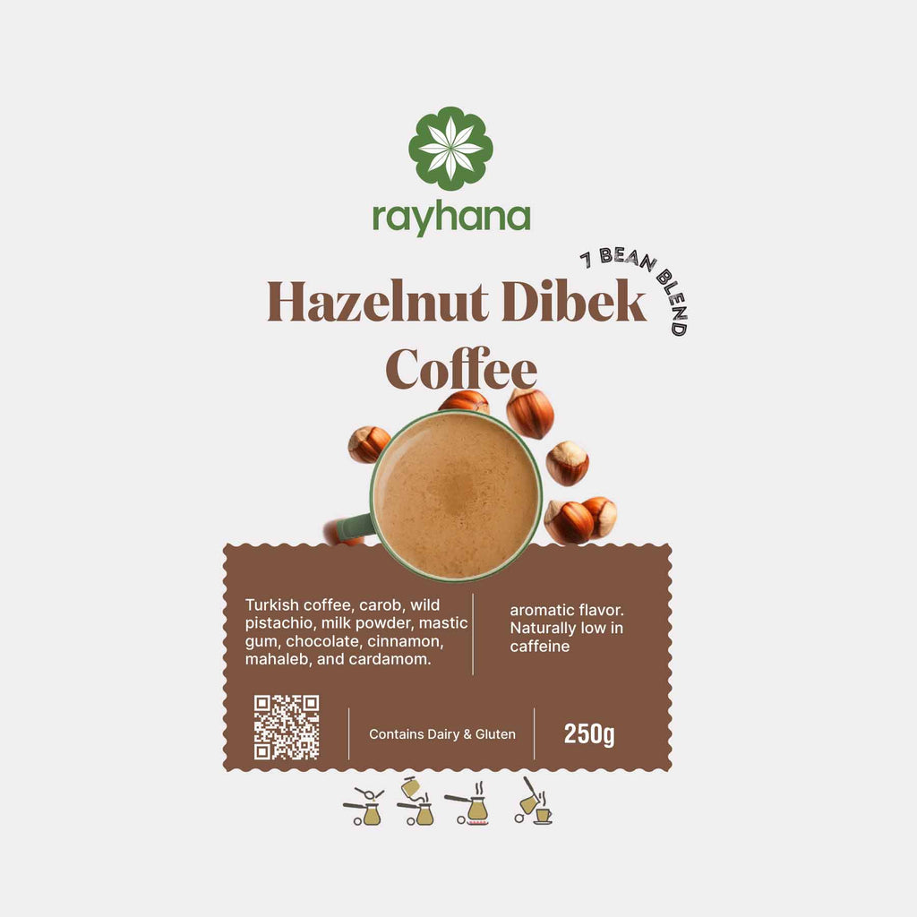 Hazelnut Dibek Coffee – 7 - Bean Blend by Rayhana - Modern Hustle Marketplace