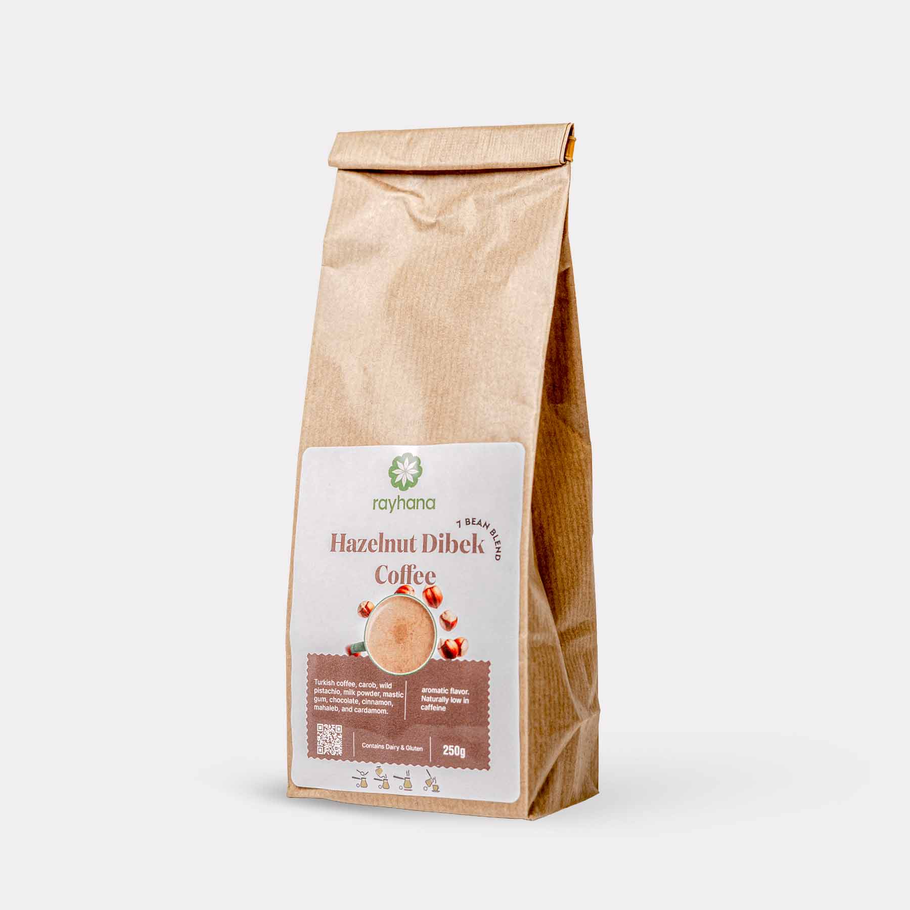 Hazelnut Dibek Coffee – 7 - Bean Blend by Rayhana - Modern Hustle Marketplace