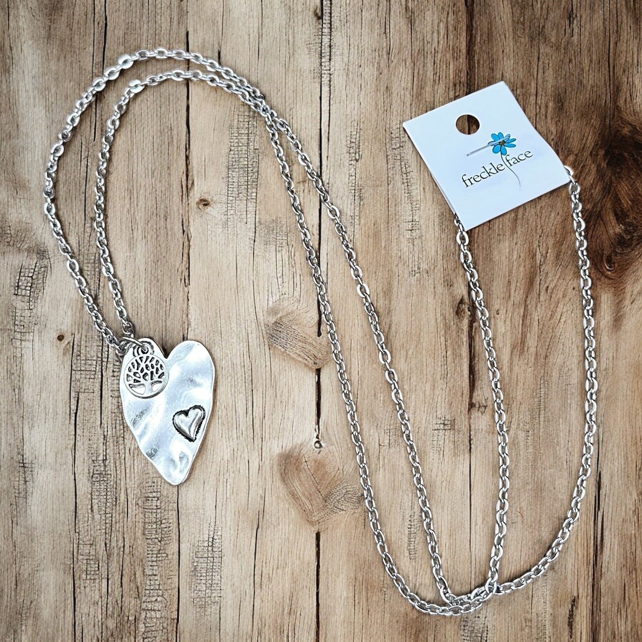 Heart & Tree Necklace - Modern Hustle Marketplace