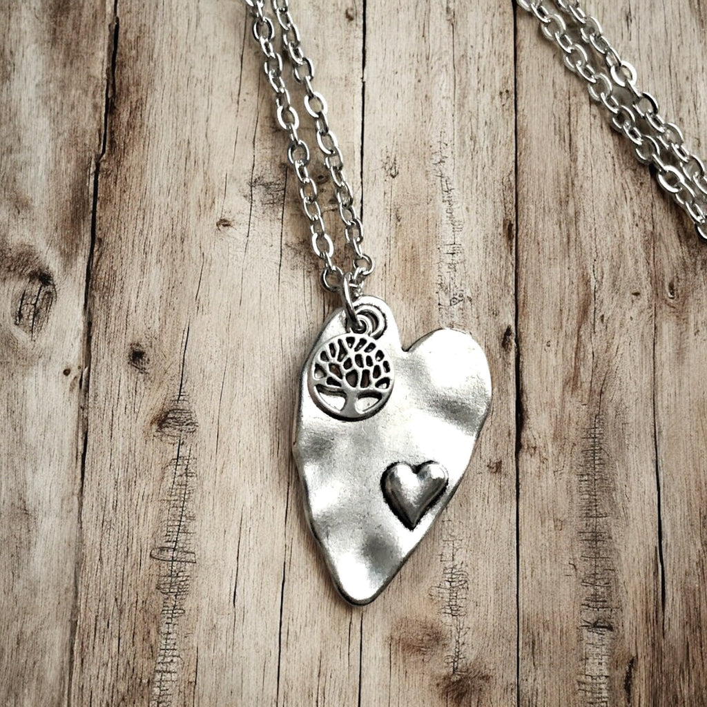 Heart & Tree Necklace - Modern Hustle Marketplace