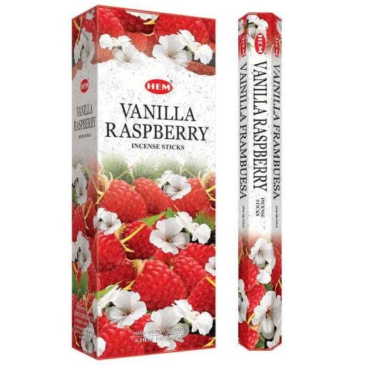 Hem Vanilla Raspberry Incense Sticks 9`` - 085 - Modern Hustle Marketplace