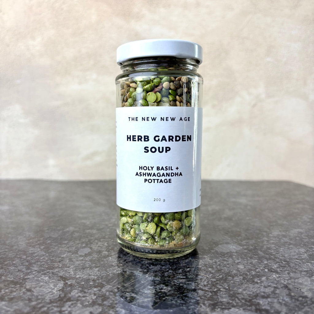 HERB GARDEN SOUP: HOLY BASIL + ASHWAGANDHA POTTAGE - Modern Hustle Marketplace