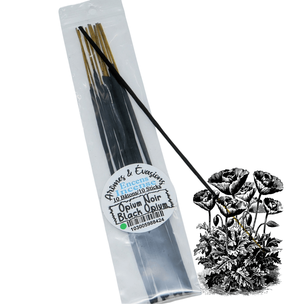 Incense Sticks - Black Opium - Pack of 10 - Modern Hustle Marketplace