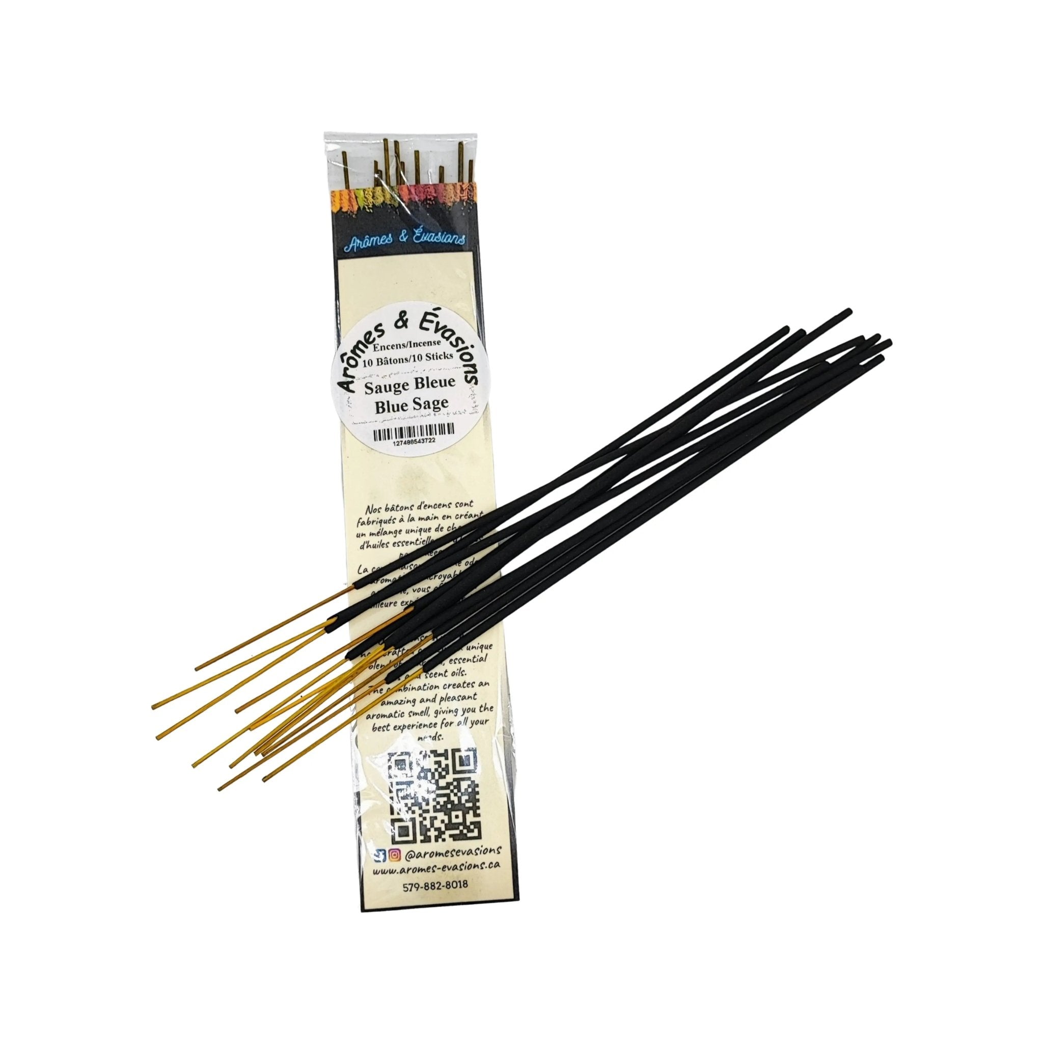 Incense Sticks - Blue Sage - Pack of 10 - Modern Hustle Marketplace