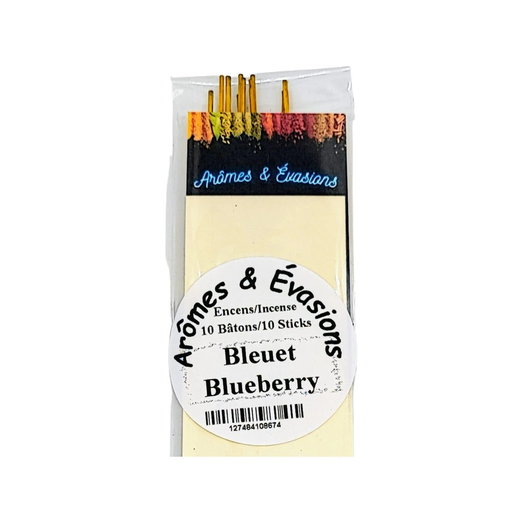 Incense Sticks - Blueberry - Pack of 10 - Modern Hustle Marketplace