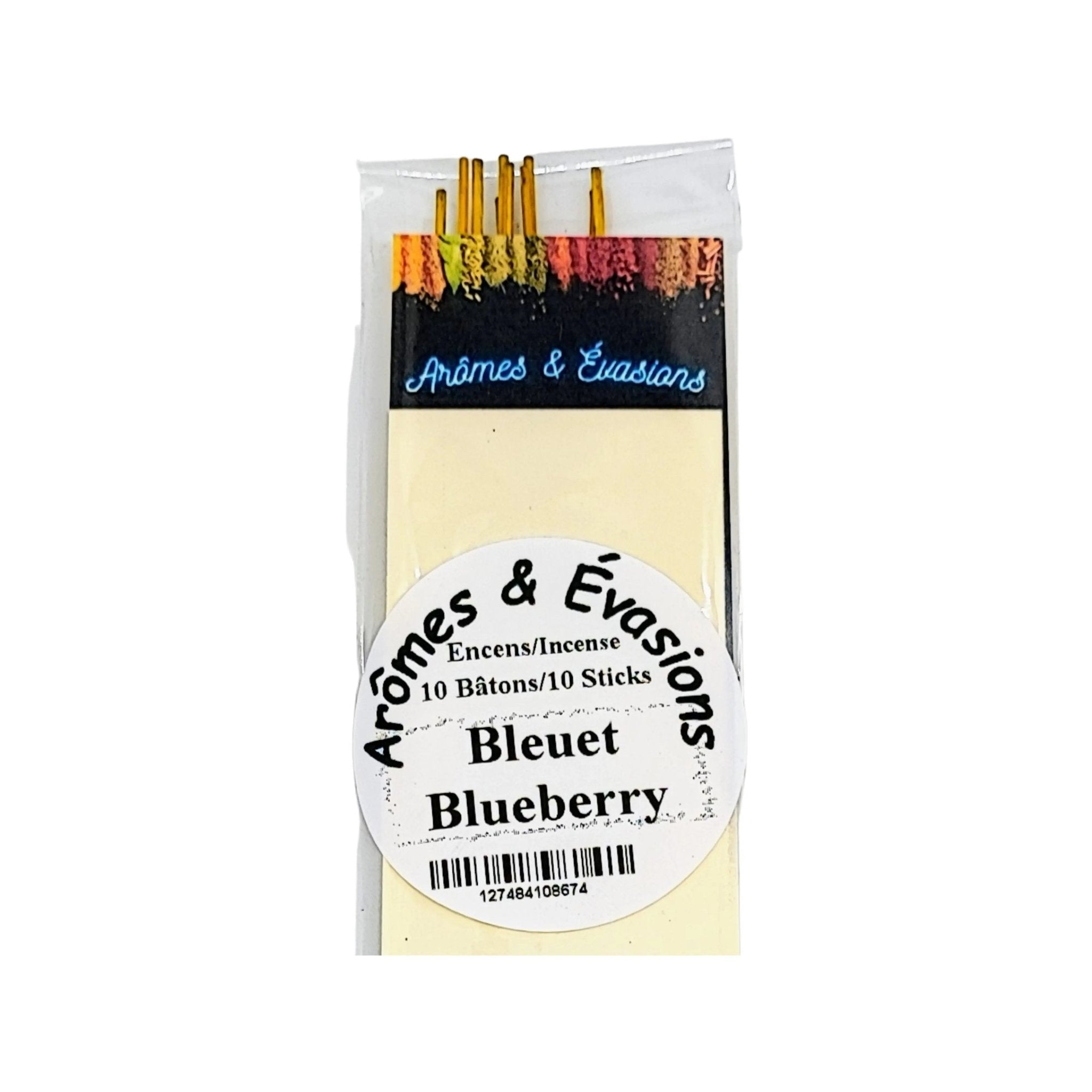 Incense Sticks - Blueberry - Pack of 10 - Modern Hustle Marketplace