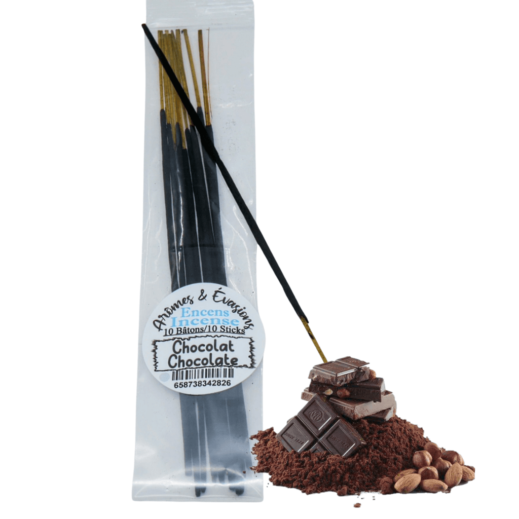 Incense Sticks - Chocolate - Pack of 10 - Modern Hustle Marketplace