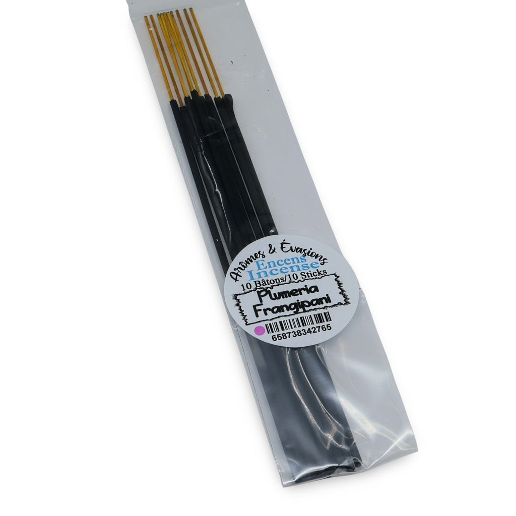 Incense Sticks - Frangipani - Pack of 10 - Modern Hustle Marketplace