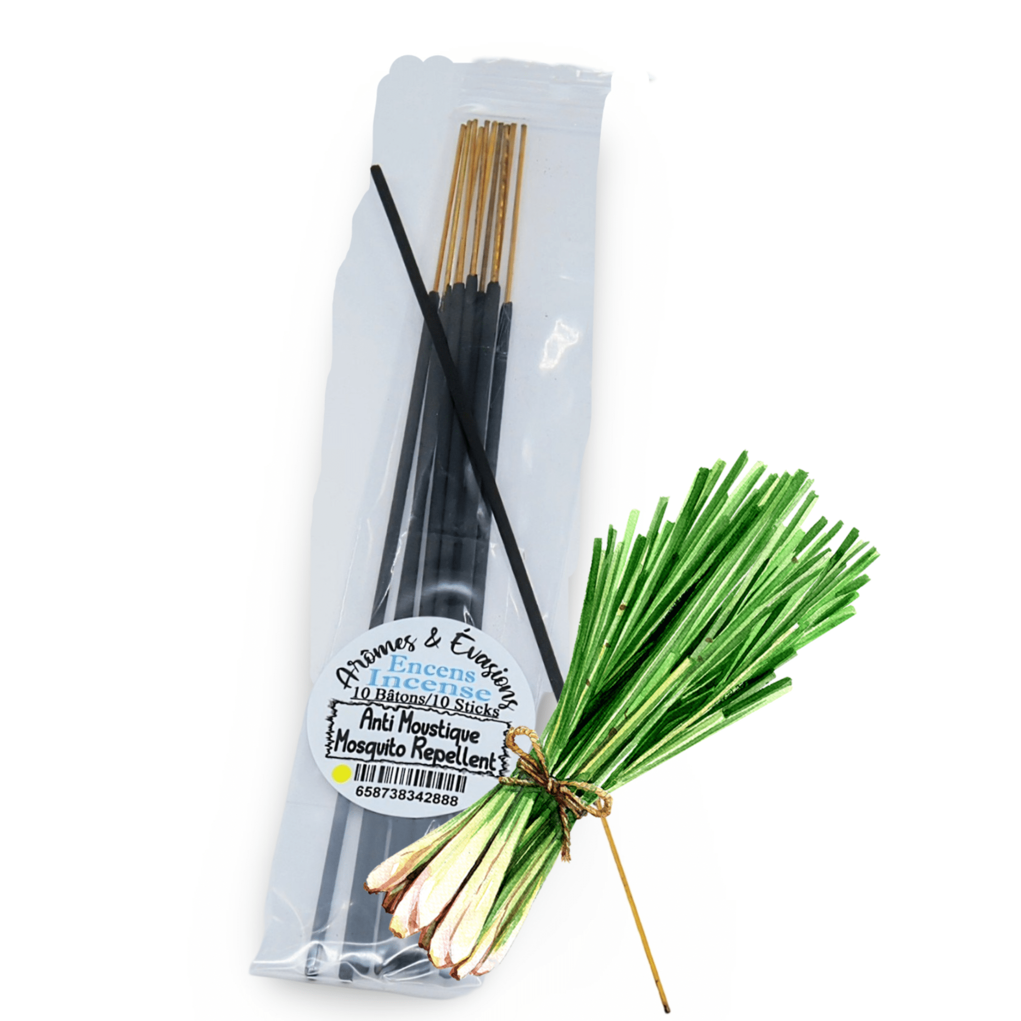 Incense Sticks - Natural Mosquito Repellent - Pack of 10 - Modern Hustle Marketplace