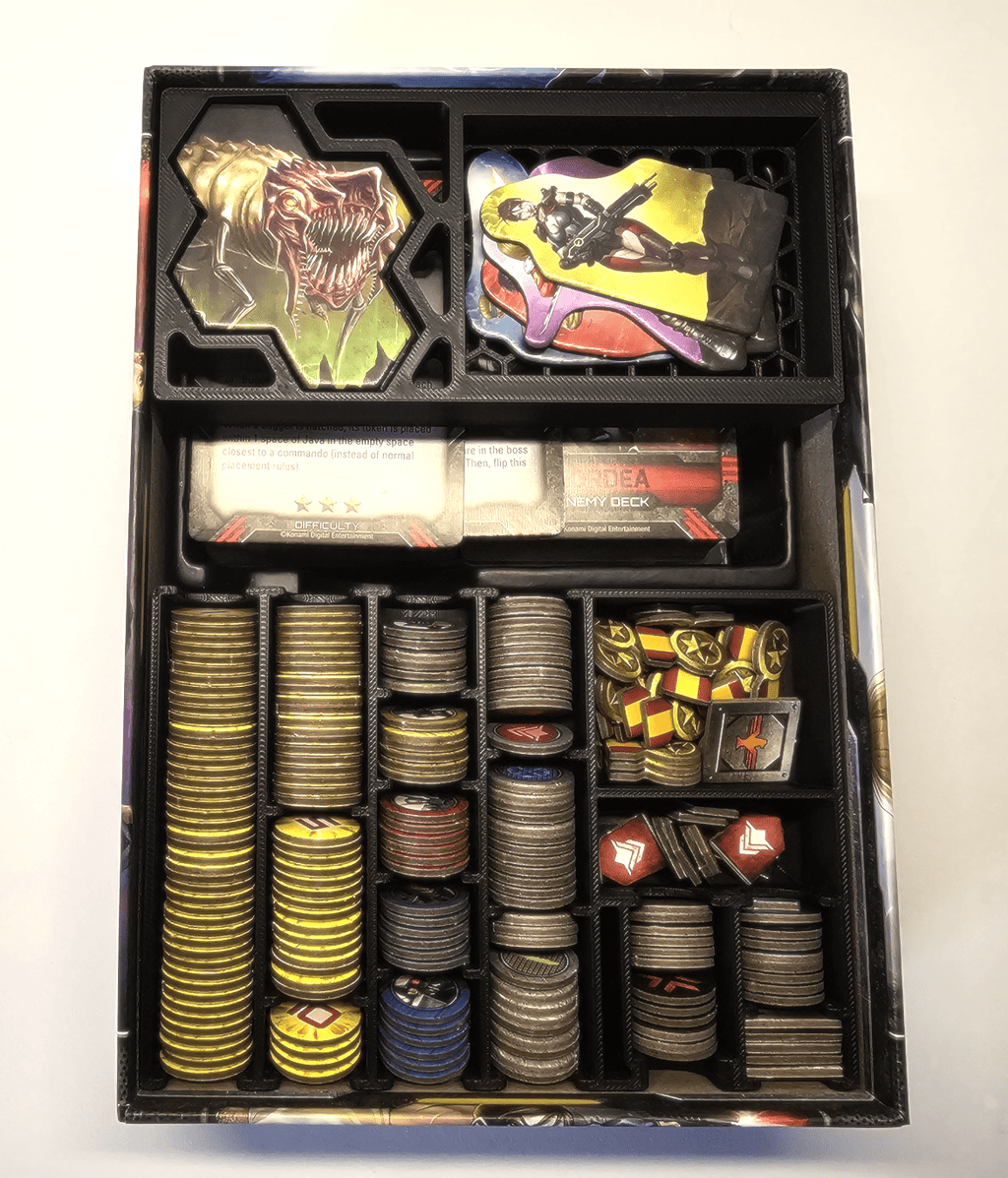 Insert / Organiser for the Contra boardgame - Modern Hustle Marketplace