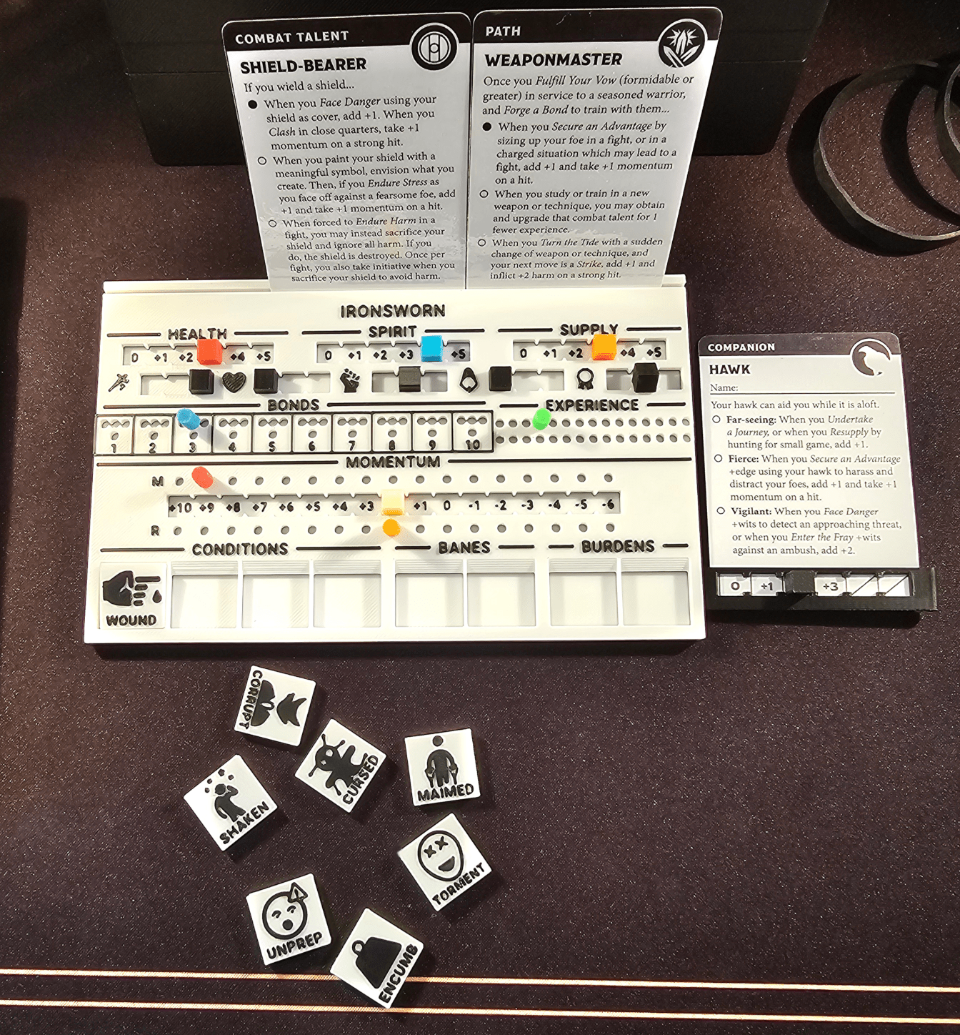 IronSworn Player Dashboard - Modern Hustle Marketplace