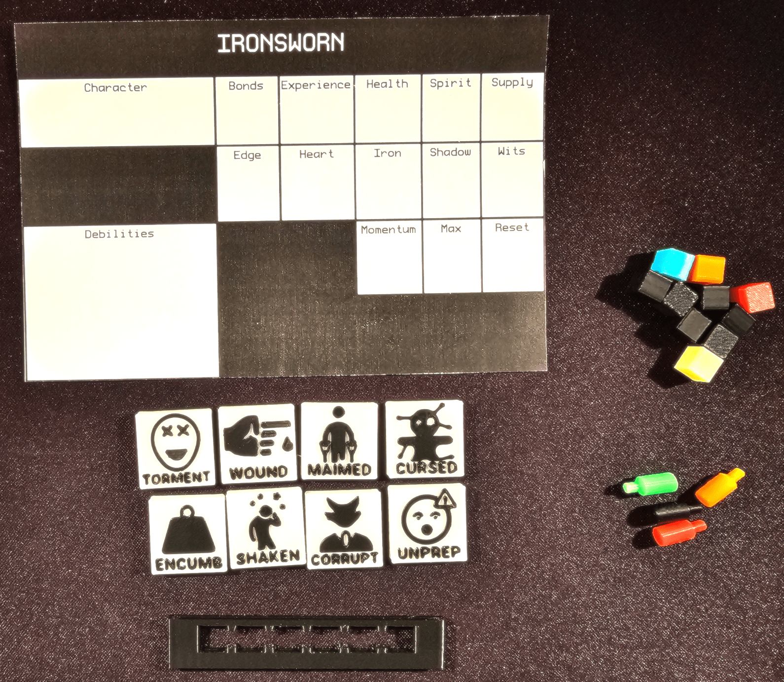 IronSworn Player Dashboard - Modern Hustle Marketplace