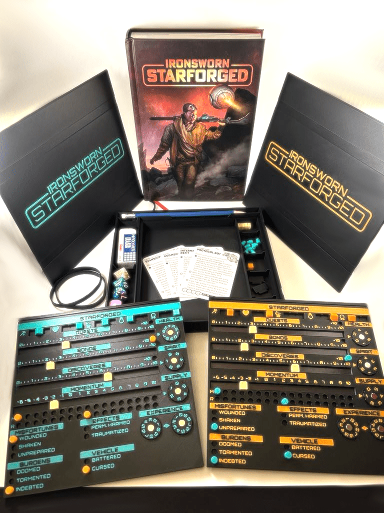 IronSworn - StarForged Player Dashboard Deluxe - Modern Hustle Marketplace