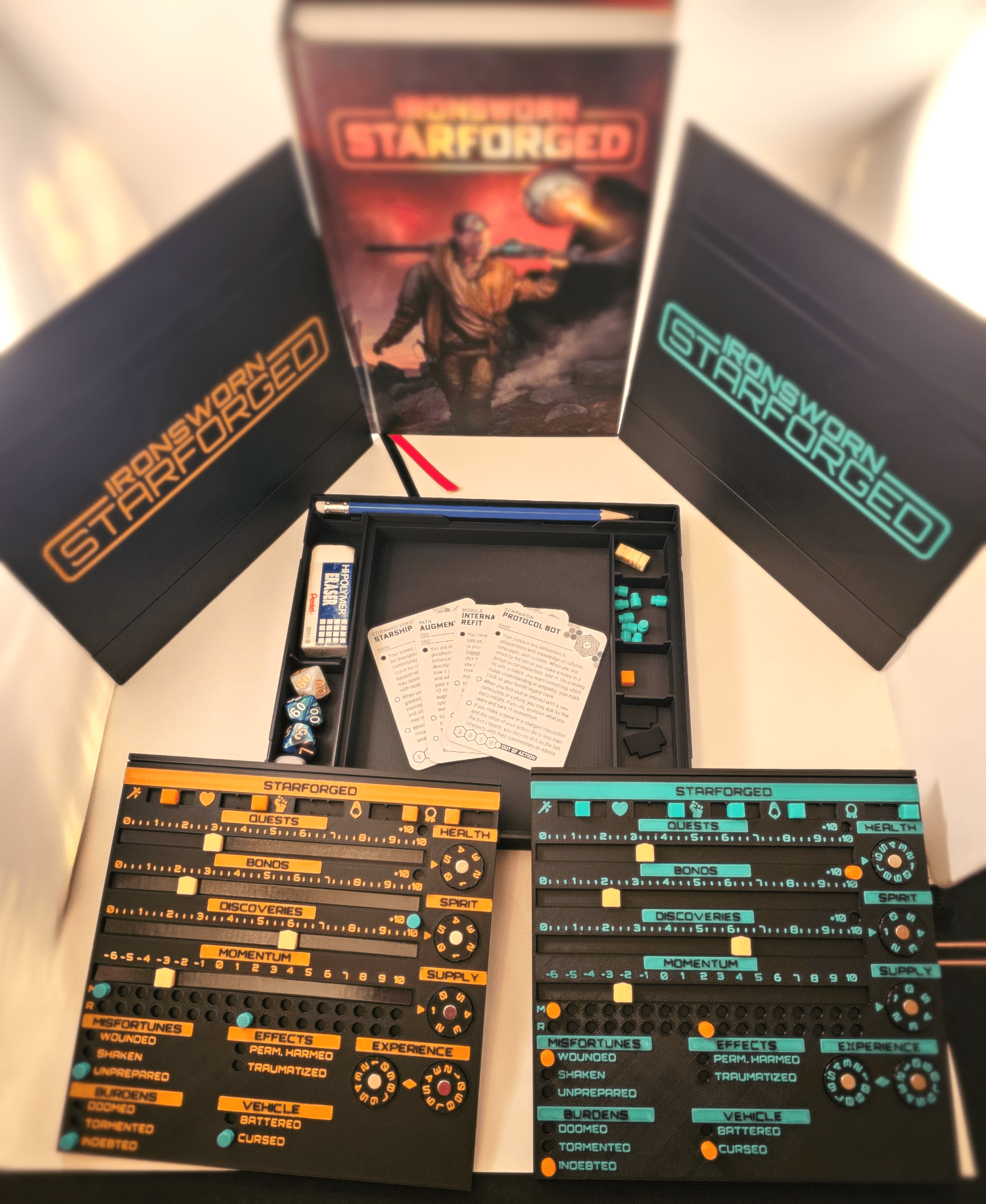IronSworn - StarForged Player Dashboard Deluxe - Modern Hustle Marketplace