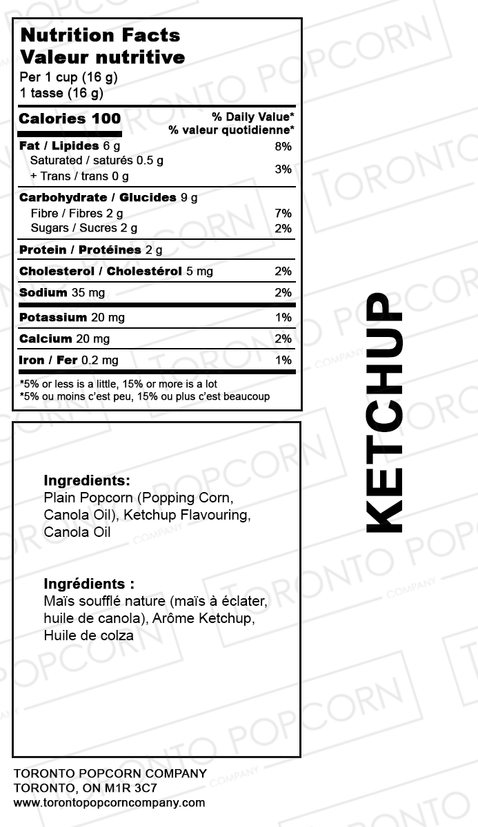 Ketchup Popcorn - Modern Hustle Marketplace