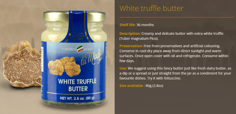 La Madia Regale White Truffle Butter 80g - Modern Hustle Marketplace
