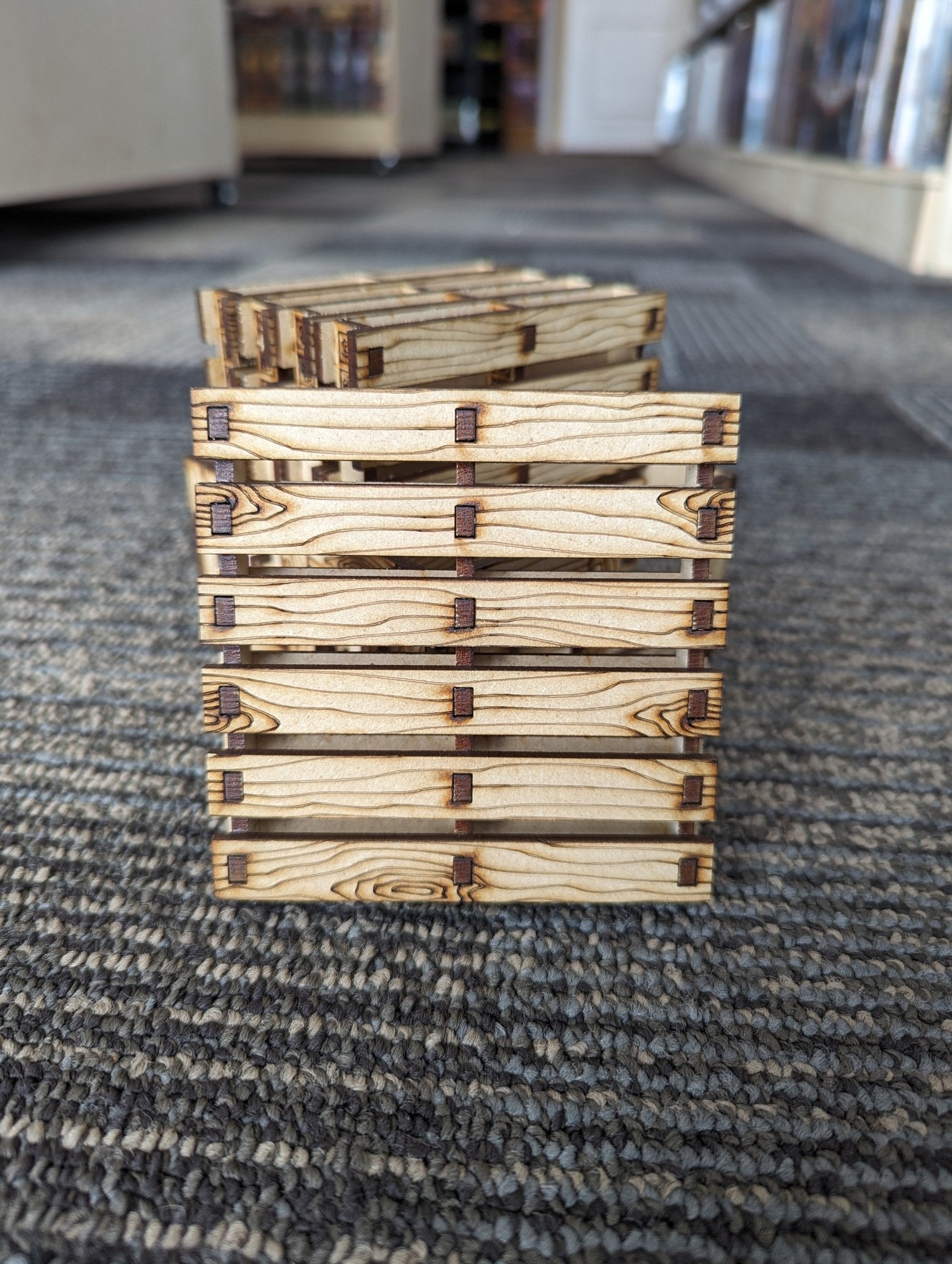 Laser Cut Pallet Coaster Set - Modern Hustle Marketplace