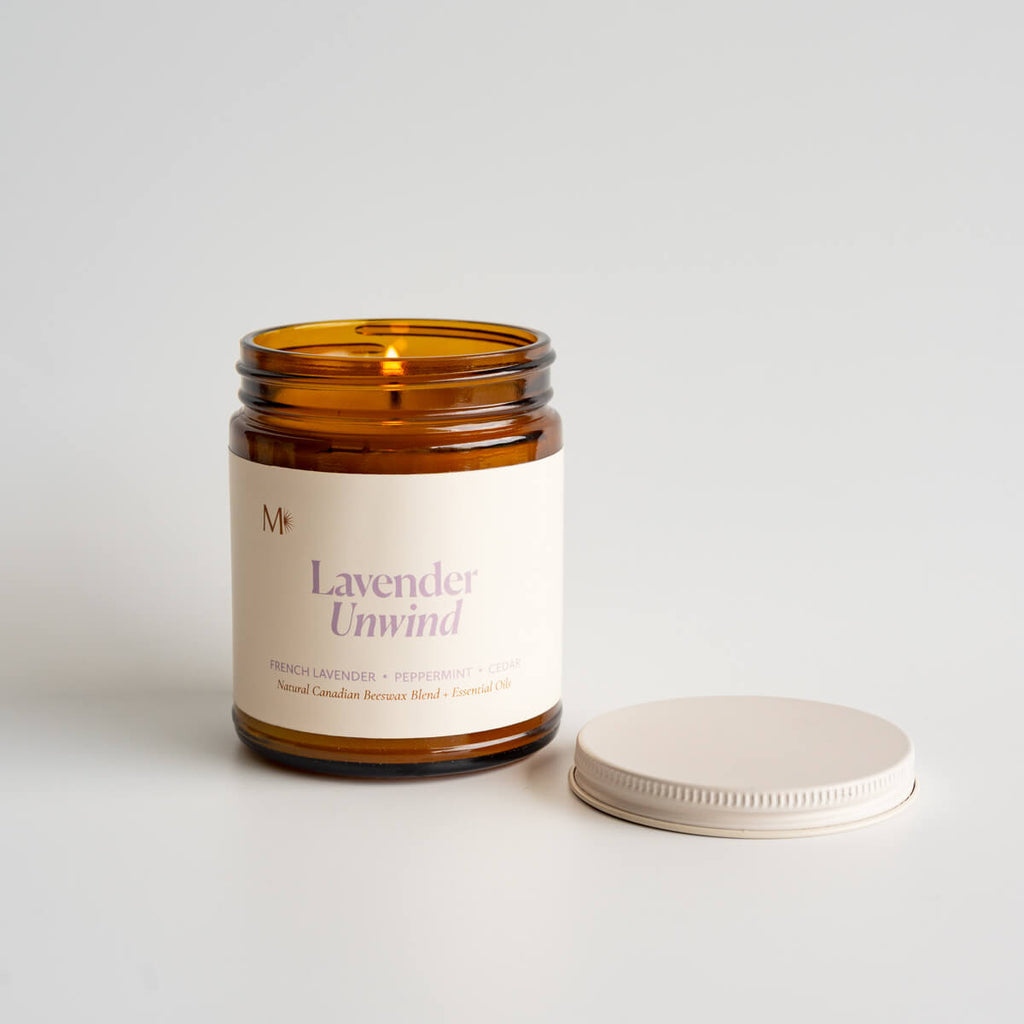 Lavender Unwind Candle - Modern Hustle Marketplace