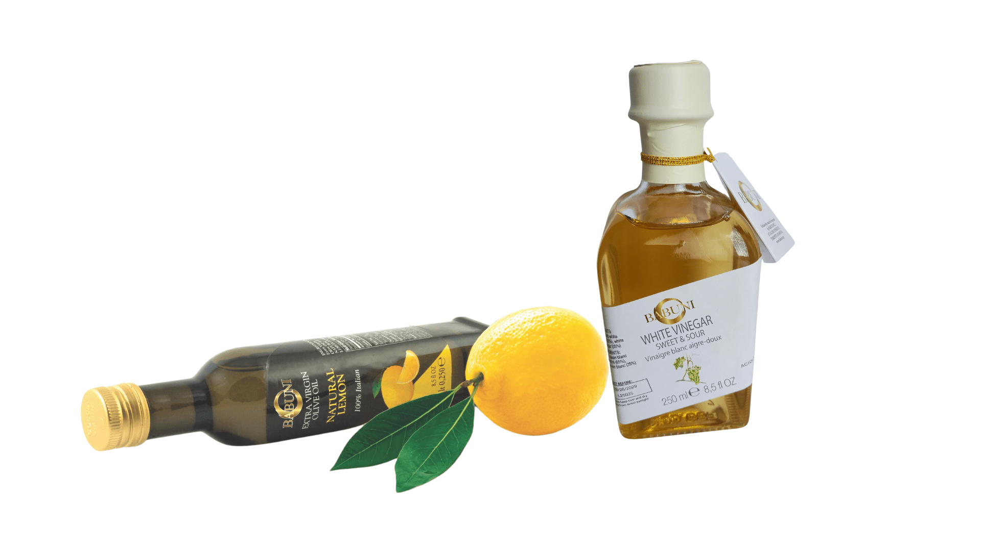 Lemon Olive Oil + White Balsamic Combo pack (amazing dressing) BEST SELLER pack - Modern Hustle Marketplace
