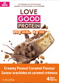 Love Good Foods - Peanut Caramel Protein Bar (4pk) - Modern Hustle Marketplace