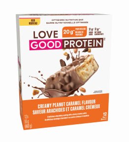 Love Good Foods - Peanut Caramel Protein Bar (55g) - Modern Hustle Marketplace