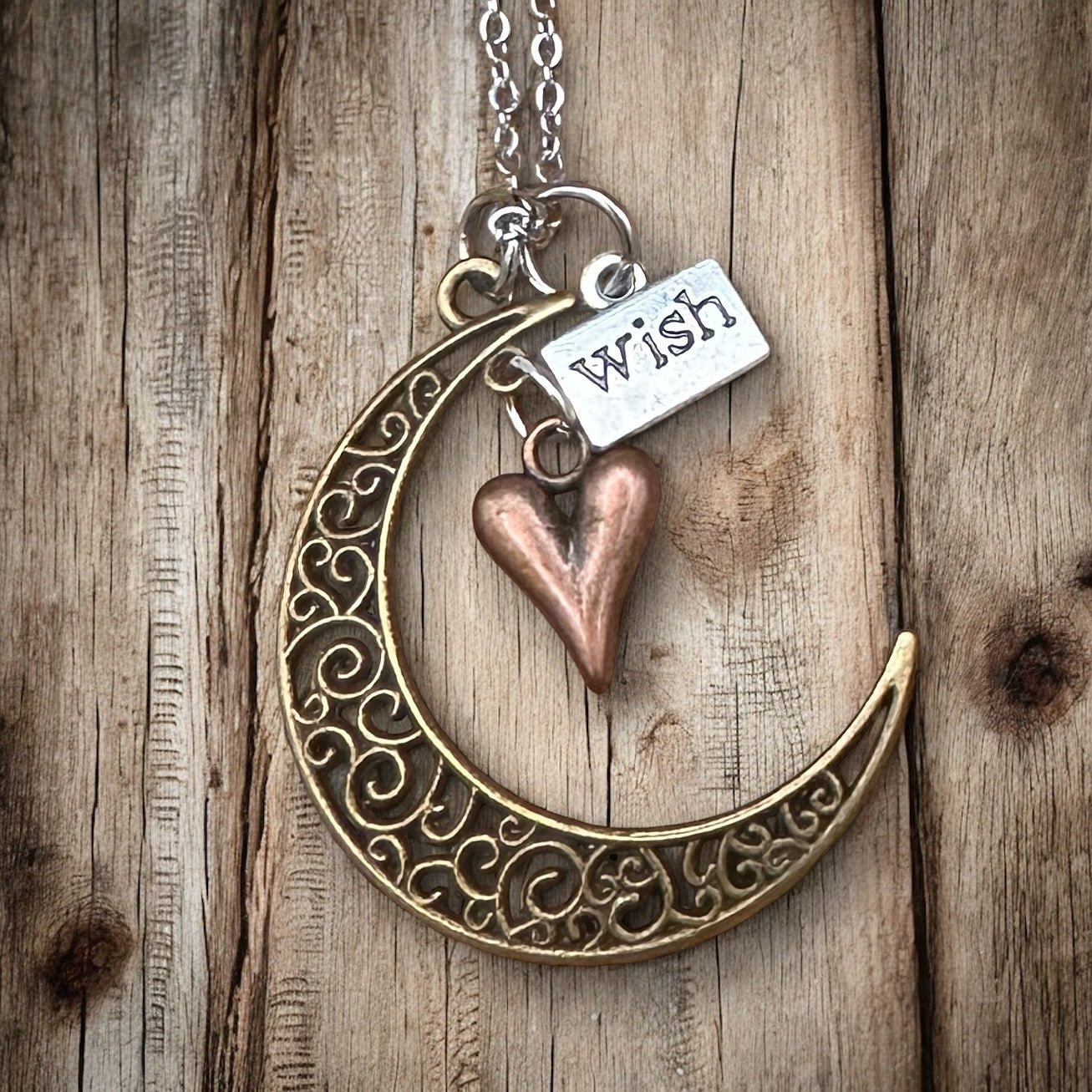 Love you to the Moon Necklace - Modern Hustle Marketplace