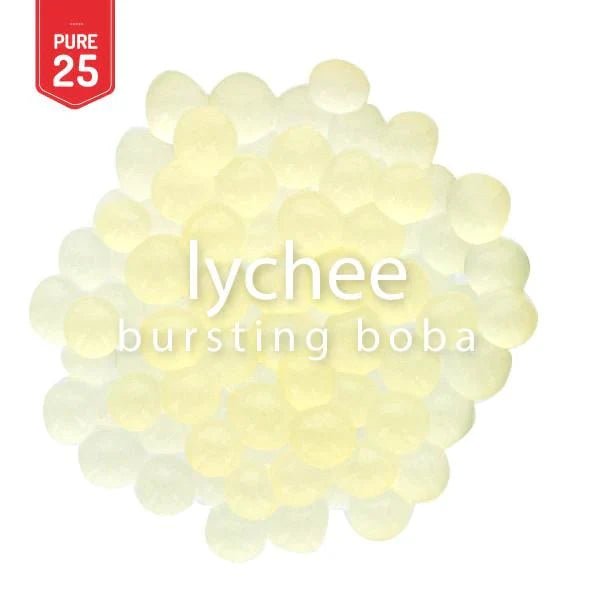 Lychee Bursting Boba Pure25 - Popping Boba - Bossen - Canada - Modern Hustle Marketplace