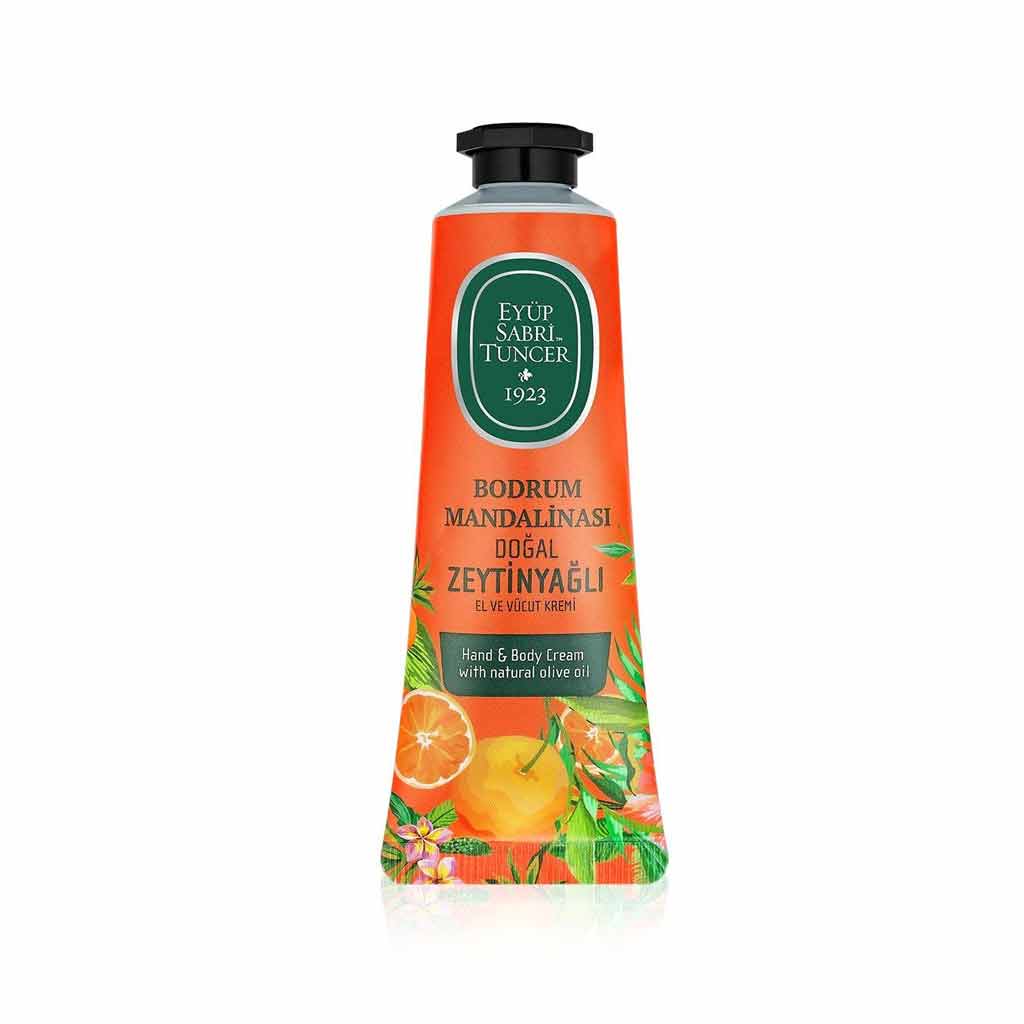 Mandarin Olive Oil Hand & Body Cream – 50 ml | Refreshing Citrus Glow - Modern Hustle Marketplace