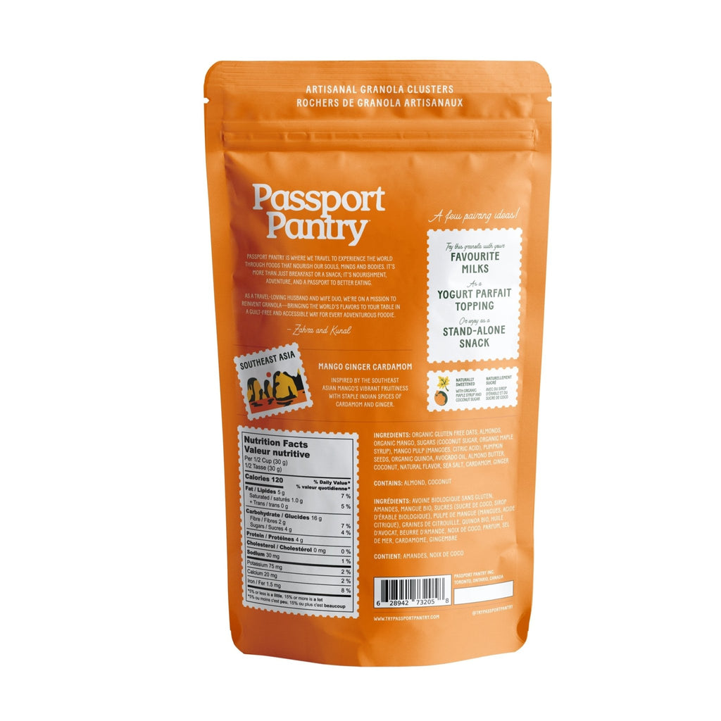 Mango Ginger Cardamom | Granola Clusters - Modern Hustle Marketplace