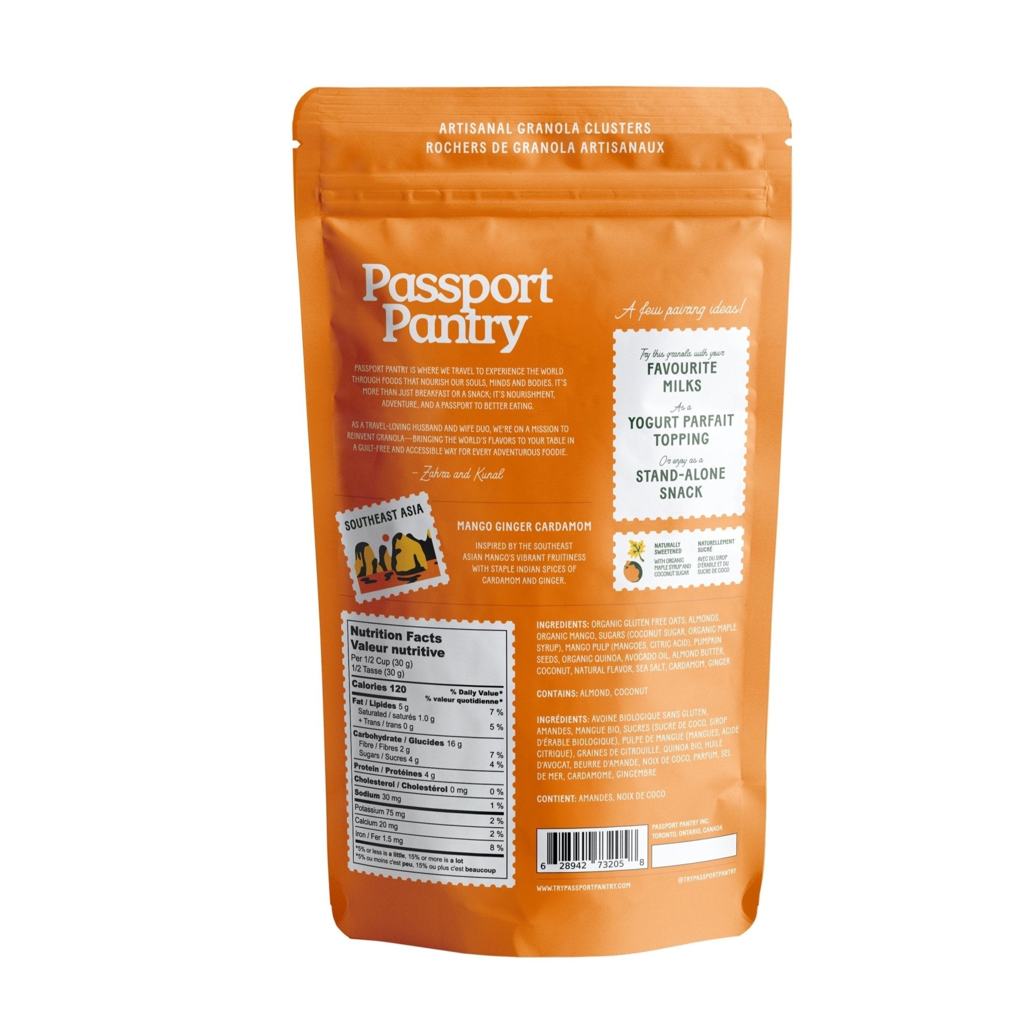 Mango Ginger Cardamom | Granola Clusters - Modern Hustle Marketplace