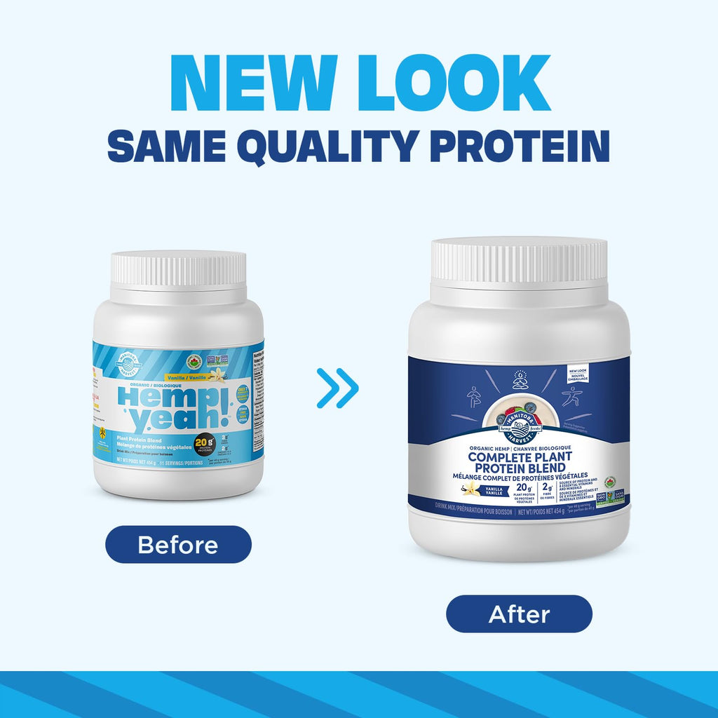 Manitoba Harvest - Plant Protein Blend - Vanilla (454g) - Modern Hustle Marketplace