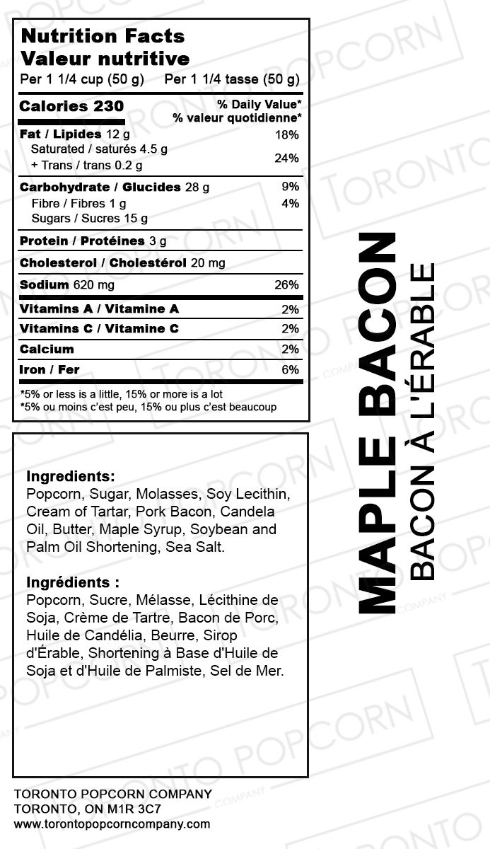 Maple Bacon Popcorn - Modern Hustle Marketplace