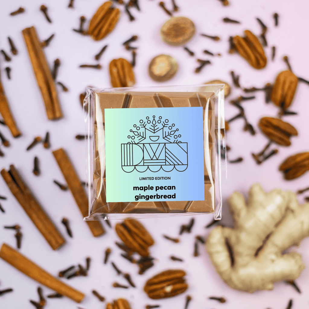 maple pecan gingerbread bar - Modern Hustle Marketplace