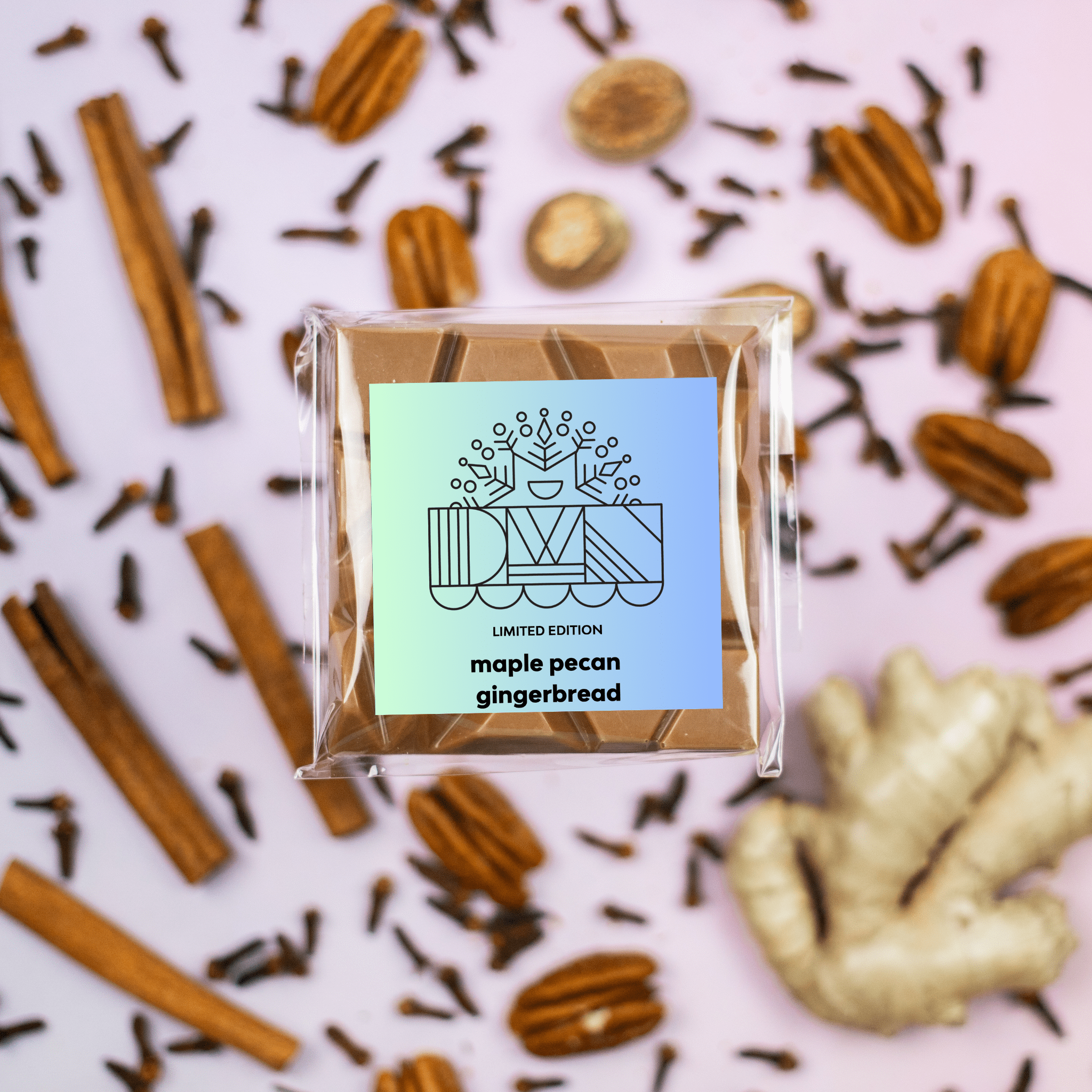 maple pecan gingerbread bar - Modern Hustle Marketplace