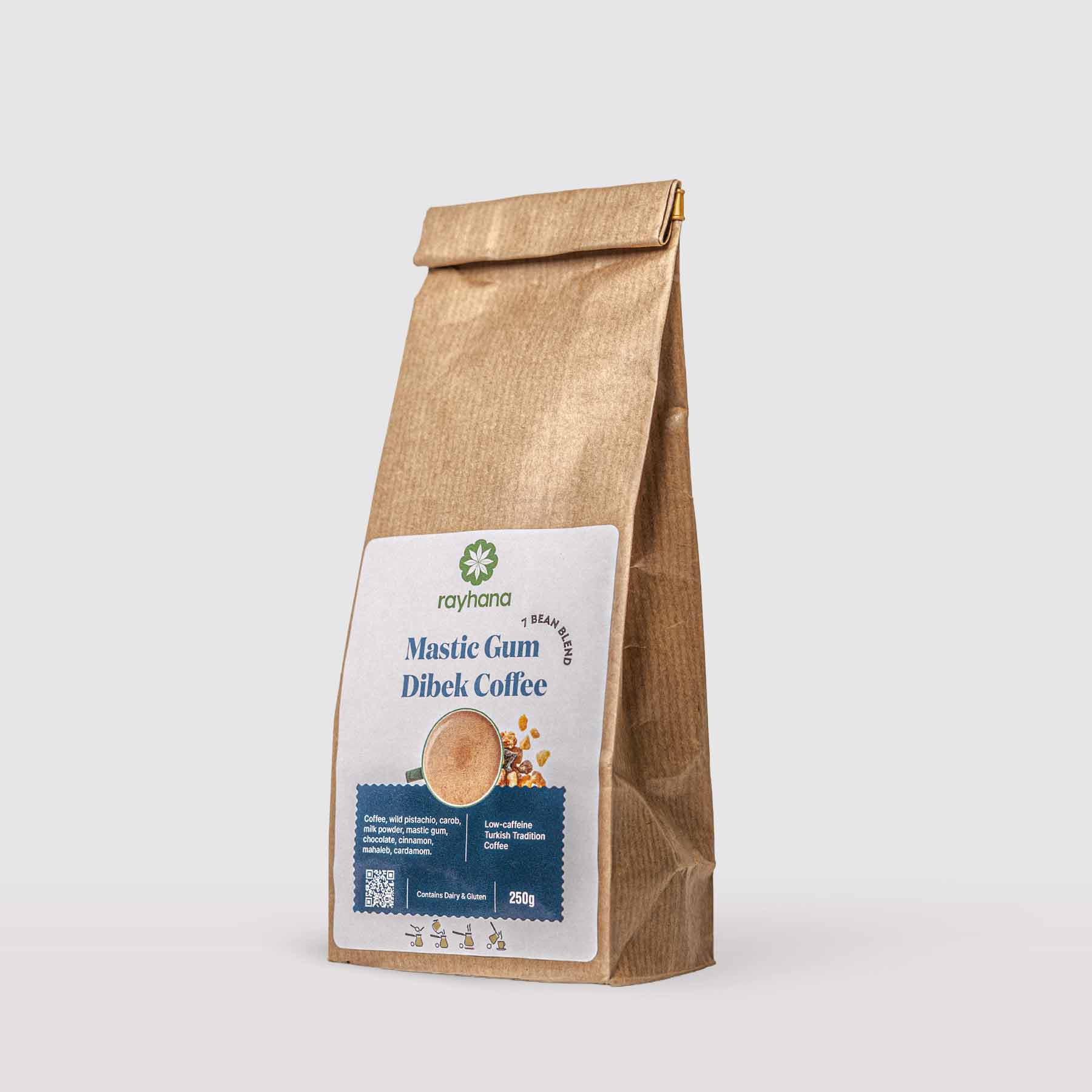 Mastic Dibek Turkish Coffee – 7 - Bean Blend by Rayhana - Modern Hustle Marketplace