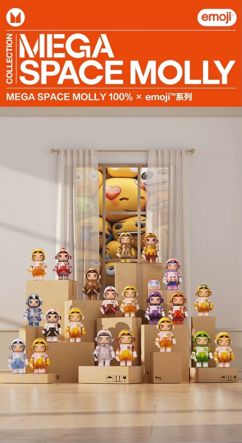 MEGA SPACE MOLLY 100% × emoji™ Series - Modern Hustle Marketplace