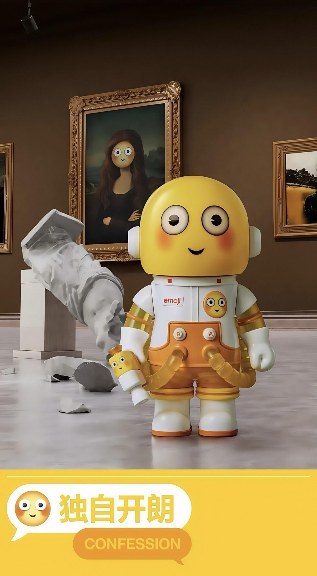 MEGA SPACE MOLLY 100% × emoji™ Series - Modern Hustle Marketplace