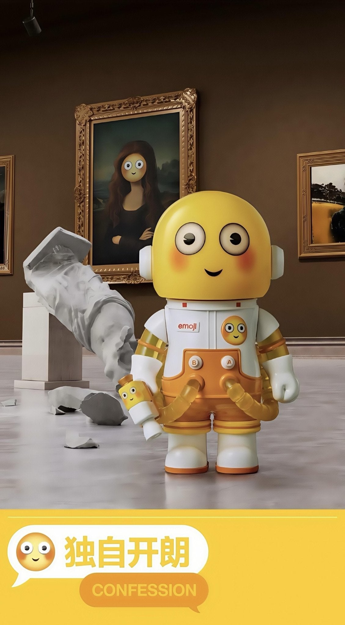 MEGA SPACE MOLLY 100% × emoji™ Series - Modern Hustle Marketplace