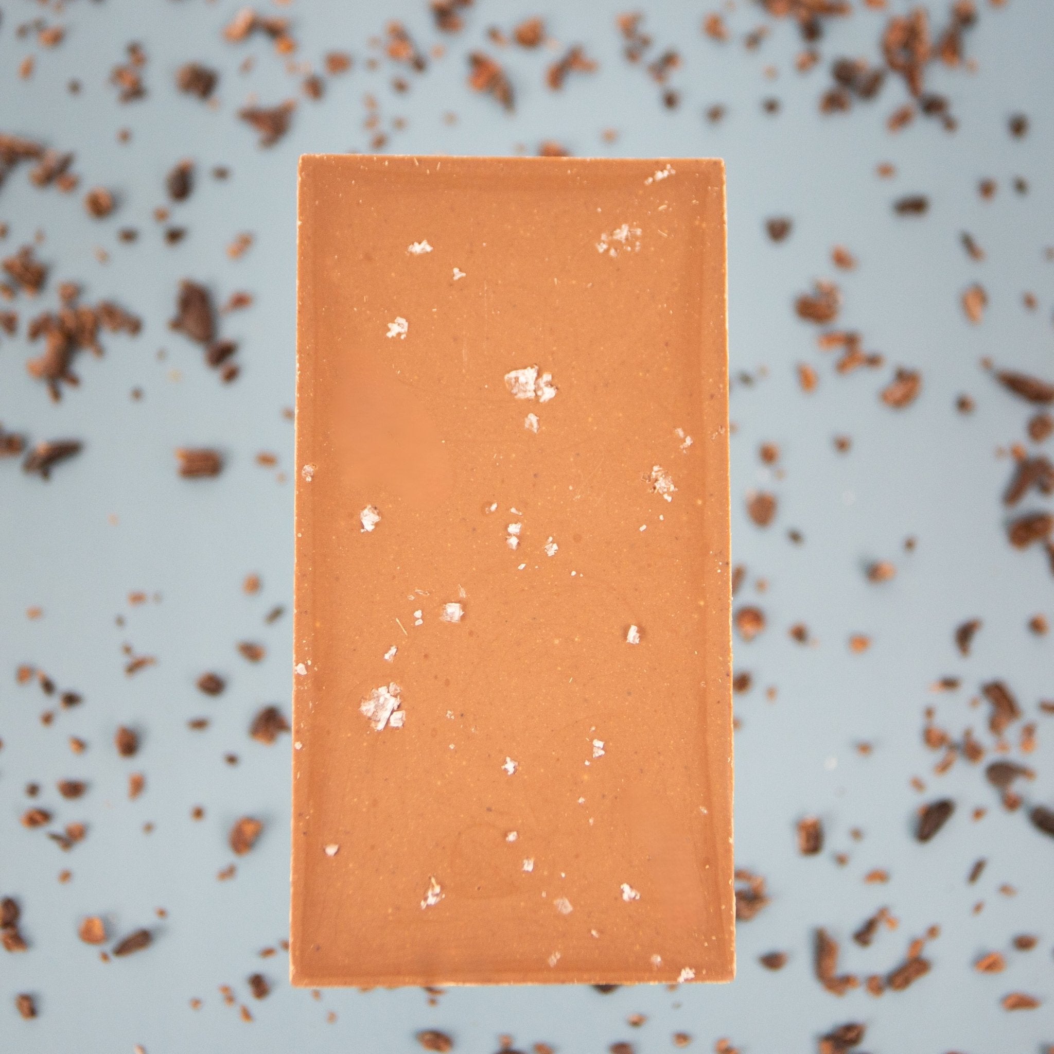 milk chocolate bar with sea salt - Modern Hustle Marketplace