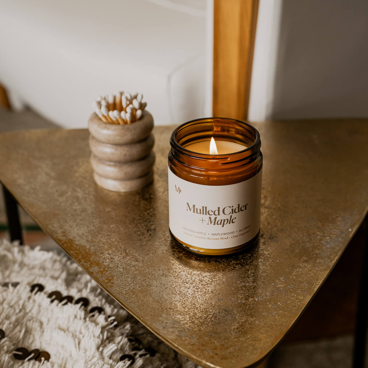 Mulled Cider + Maple Candle - Modern Hustle Marketplace
